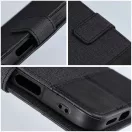 Gomma Xiaomi Redmi Note 14 4G flip/oldalra nyíló tok kártyatartó résszel, fekete