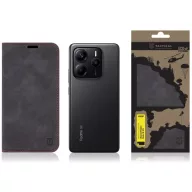   Tactical Xproof Xiaomi Redmi Note 14 5G flip/oldalra nyíló tok, fekete