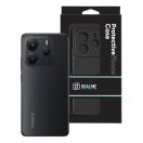 OBAL:ME Xiaomi Redmi Note 14 5G matt műanyag hátlap tok, fekete