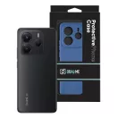 OBAL:ME Xiaomi Redmi Note 14 5G matt műanyag hátlap tok, sötétkék