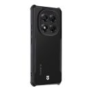 Tactical Quantum Stealth Xiaomi Redmi Note 14 Pro 5G / Poco X7 hátlap tok, átlátszó/fekete