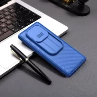   Nillkin CamShield PRO Xiaomi Redmi Note 14 Pro 5G / Poco X7 kemény hátlap tok, kék