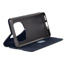 OBAL:ME SmoothTouch Xiaomi Redmi Note 14 Pro 5G / Poco X7 mágneses flip tok, sötétkék