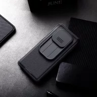   Nillkin CamShield PRO Xiaomi Redmi Note 14 Pro+ kemény hátlap tok, fekete