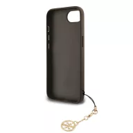   Guess 4G Charm iPhone 17e / iPhone 16e kemény hátlap tok, barna
