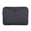 Guess PU 4G Triangle Logo Sleeve 14" laptop táska, fekete