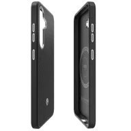   Samsung by Spigen Enzo Aramid Magnetic Galaxy S25+ mágneses gyári tok, fekete-ezüst