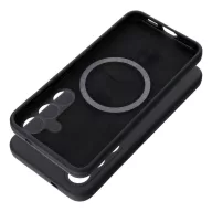 2mm Samsung Galaxy S25 Edge MagSafe szilikon tok, fekete