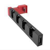   iPega 9186 Dock pro töltő állomás N-Switch /Joy-con kompatibilis, fekete/piros