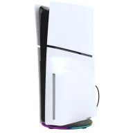   iPega P5S025S PlayStation 5 Pro/Slim függőleges állvány RGB világítással, fekete