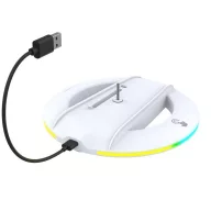   iPega P5S025S PlayStation 5 Pro/Slim függőleges állvány RGB világítással, fehér