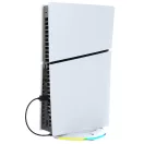 iPega P5S025S PlayStation 5 Pro/Slim függőleges állvány RGB világítással, fehér