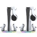 iPega P5S045 PlayStation 5 Pro/Slim függőleges állvány, fehér