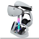 iPega P5V001 PS VR2 multifunkcionális töltő állvány, fehér