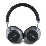   Karl Lagerfeld Saffiano Metal Logo ANC/ENC Wireless vezetéknélküli fejhallgató, fekete