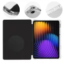 OBAL:ME MistyTab Xiaomi Pad 7 / Pad 7 Pro flip tok, fekete