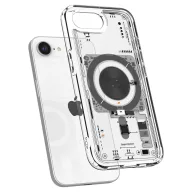   Spigen Ultra Hybrid MagFit Apple iPhone 17e / iPhone 16e tok, Neo One MagSafe, átlátszó