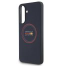 Red Bull PU Leather Red Ring Samsung Galaxy A56  tok, tengerészkék