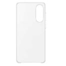 Samsung Clear Cover Galaxy S25 Edge gyári hátlap tok, átlátszó