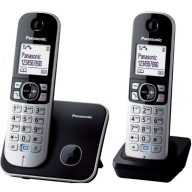 Panasonic KX-TG6812PDB DECT telefon, fekete-ezüst