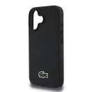 Lacoste Iconic Petit Pique Woven Logo iPhone 16 Pro Max MagSafe tok, fekete