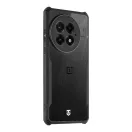 Tactical Quantum Stealth OnePlus 13 hátlap tok, átlátszó/fekete