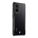 Tactical Quantum Stealth Xiaomi Redmi A5 4G hátlap tok, átlátszó/fekete