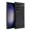 Forcell Carbon Motorola Edge 60 Fusion hátlap tok, fekete
