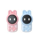 PICOCICI K47 walkie-talkie gyerekeknek, nyuszi alakú, 2db, kék-rózsaszín