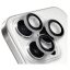 Obal:Me Apple iPhone 15 Pro/15 Pro Max tempered glass kamera védő üvegfólia, white titanium (fehér)