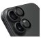Obal:Me Apple iPhone 16/ 16 Plus tempered glass kamera védő üvegfólia, fekete