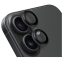 Obal:Me Apple iPhone 16/ 16 Plus tempered glass kamera védő üvegfólia, fekete