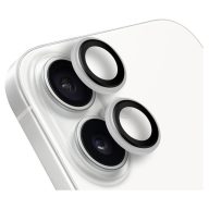   Obal:Me Apple iPhone 16/ 16 Plus tempered glass kamera védő üvegfólia, fehér