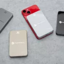 Forcell F-Energy F10K8 MagSafe kompatibilis powerbank / külső akkumulátor, 15W, 1000mAh, QC4.0, fehér