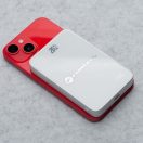 Forcell F-Energy F5K8 MagSafe kompatibilis powerbank / külső akkumulátor, 15W, 5000mAh, QC4.0, fehér