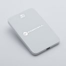 Forcell F-Energy F5K8 MagSafe kompatibilis powerbank / külső akkumulátor, 15W, 5000mAh, QC4.0, fehér