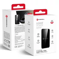   Forcell F-Energy F5K8 MagSafe kompatibilis powerbank / külső akkumulátor, 15W, 5000mAh, QC4.0, fekete