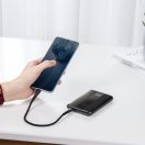 Forcell F-Energy P10K2 powerbank / külső akkumulátor, 22,5W, 10000mAh, QC3.0, fekete