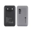Forcell F-Energy GaN III VT-47 ultra vékony utazó / töltő adapter, 2X USB-C + USB-A, 4A, 65w, szürke