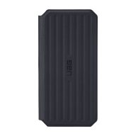   UAG 3in1 töltő állomás utazáshoz, kábellel, tartó tokkal,  fekete