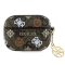 Guess PU 4G Peony Charm Apple AirPods Pro tok, barna