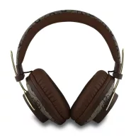 Guess PU 4G Metal Logo ENC Wireless fejhallgató, barna