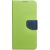 Nokia 2.3, Oldalra nyíló tok, stand, Fancy Book, lime