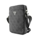 Guess PU 4G Triangle Logo Bag kis táska, 8", fekete
