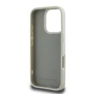   Karl Lagerfeld 3D Rubber Double Heads iPhone 16 hátlap tok, bézs