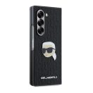 Karl Lagerfeld PU Saffiano Monogram Karl Head Samsung Z Fold6 tok, fekete
