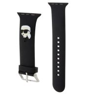   Karl Lagerfeld Karl Head NFT Apple Watch 38/40/41mm szíj, fekete