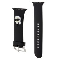   Karl Lagerfeld Karl Head NFT Apple Watch 42/44/45/46/49 szíj, fekete