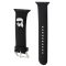 Karl Lagerfeld Karl Head NFT Apple Watch 42/44/45/46/49 szíj, fekete