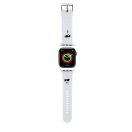 Karl Lagerfeld Karl and Choupette Head NFT Apple Watch 42/44/45/46/49 szíj, fehér